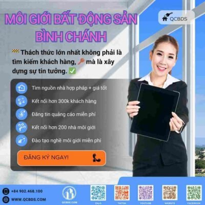 Môi Giới Bất Động Sản Huyện Bình Chánh – Đồng Hành Cùng Bạn Trong Mọi Giao Dịch