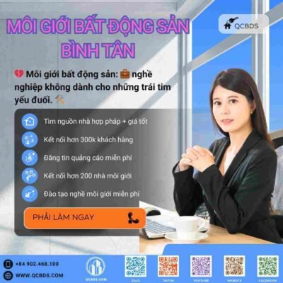Môi giới bất động sản Quận Bình Tân