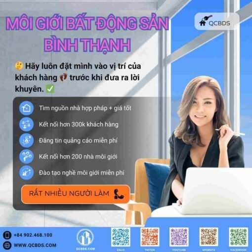 Môi giới bất động sản Quận Bình Thạnh
