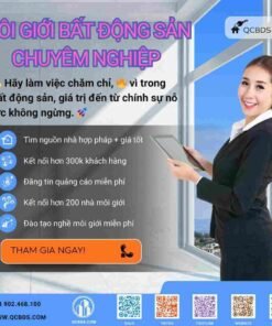 Môi giới bất động sản chuyên nghiệp