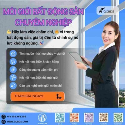 Môi giới bất động sản chuyên nghiệp