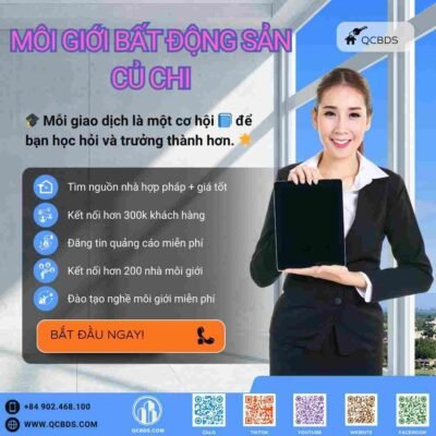 Môi Giới Bất Động Sản Củ Chi – Giải Pháp Tối Ưu Cho Mọi Giao Dịch