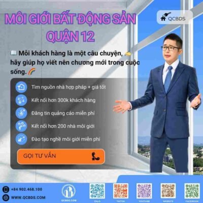 Môi giới bất động sản Quận 12