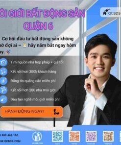 Môi giới bất động sản Quận 6