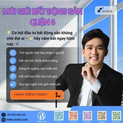 Môi giới bất động sản Quận 6