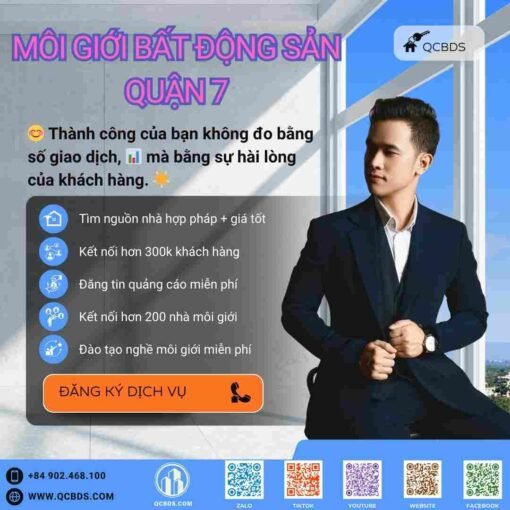 Môi giới bất động sản Quận 7