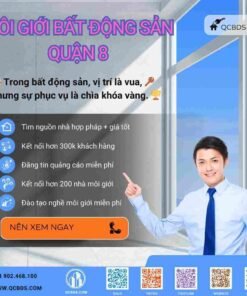 Môi giới bất động sản Quận 8