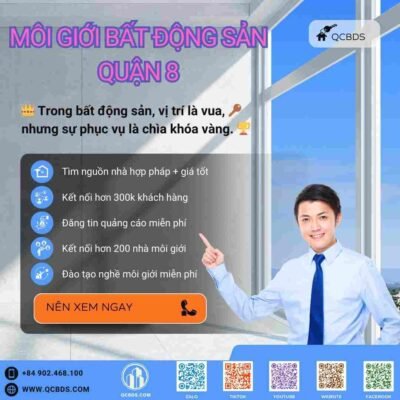 Môi giới bất động sản Quận 8