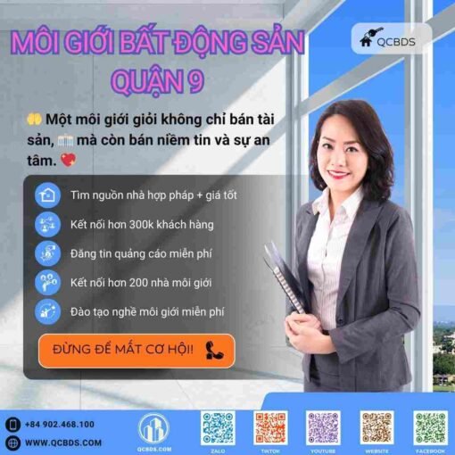 Môi giới bất động sản Quận 9