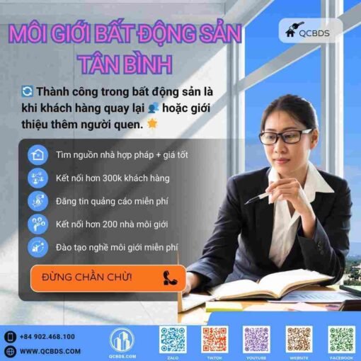 Môi giới bất động sản Quận Tân Bình
