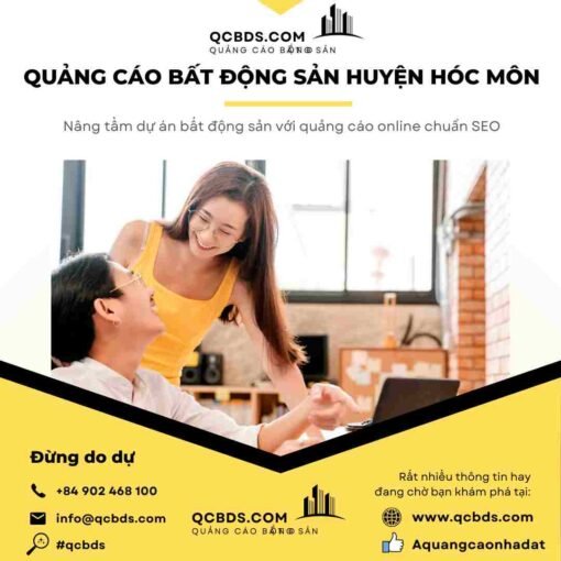 Quảng cáo bất động sản Hóc Môn