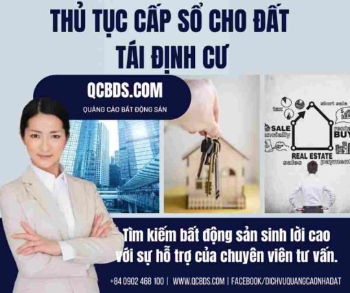 thu tuc cap so cho dat tai dinh cu