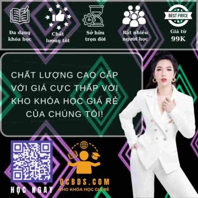 tao website ban khoa hoc online