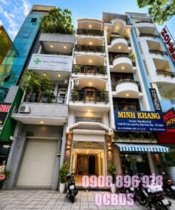 Hình ảnh thực tế mặt tiền căn nhà bán 24 Lý Thường Kiệt Phường 7 Quận 10 chính chủ, sổ hồng riêng.