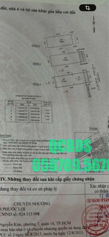 Bán nhà 227 Nguyễn Kim Quận 10 - 37 mét vuông 3 lầu 60 227 nguyen kim mat tien ngang 3 4m.jpg