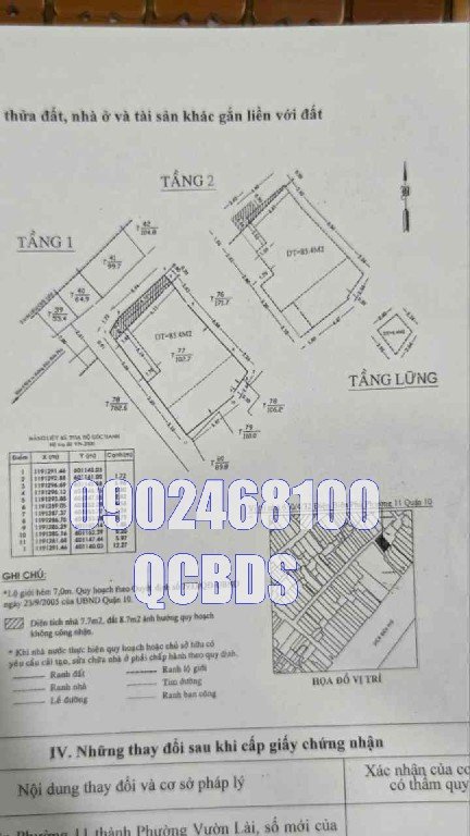 Bán nhà 650/4/32 Điện Biên Phủ Quận 10 - 102 mét vuông 2 lầu 62 ban nha dien bien phu so do thua dat