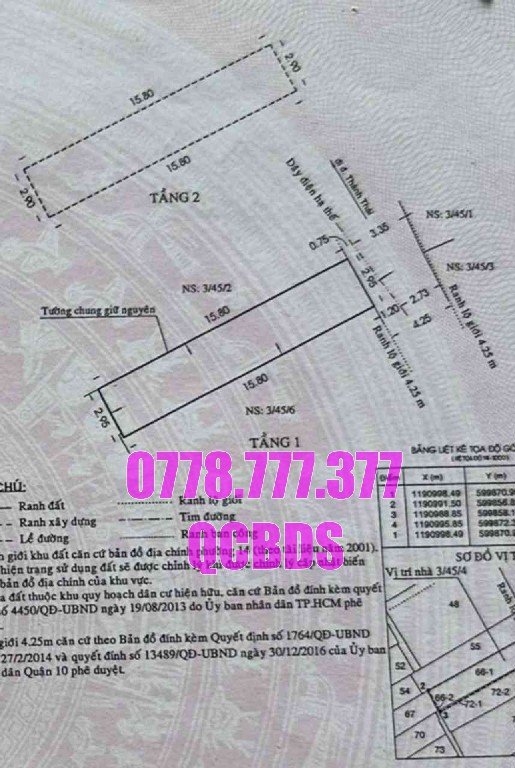 Bán nhà 3/45/4 Thành Thái Quận 10 47 ban nha hem xe hoi thanh thai quan 10 chinh chu