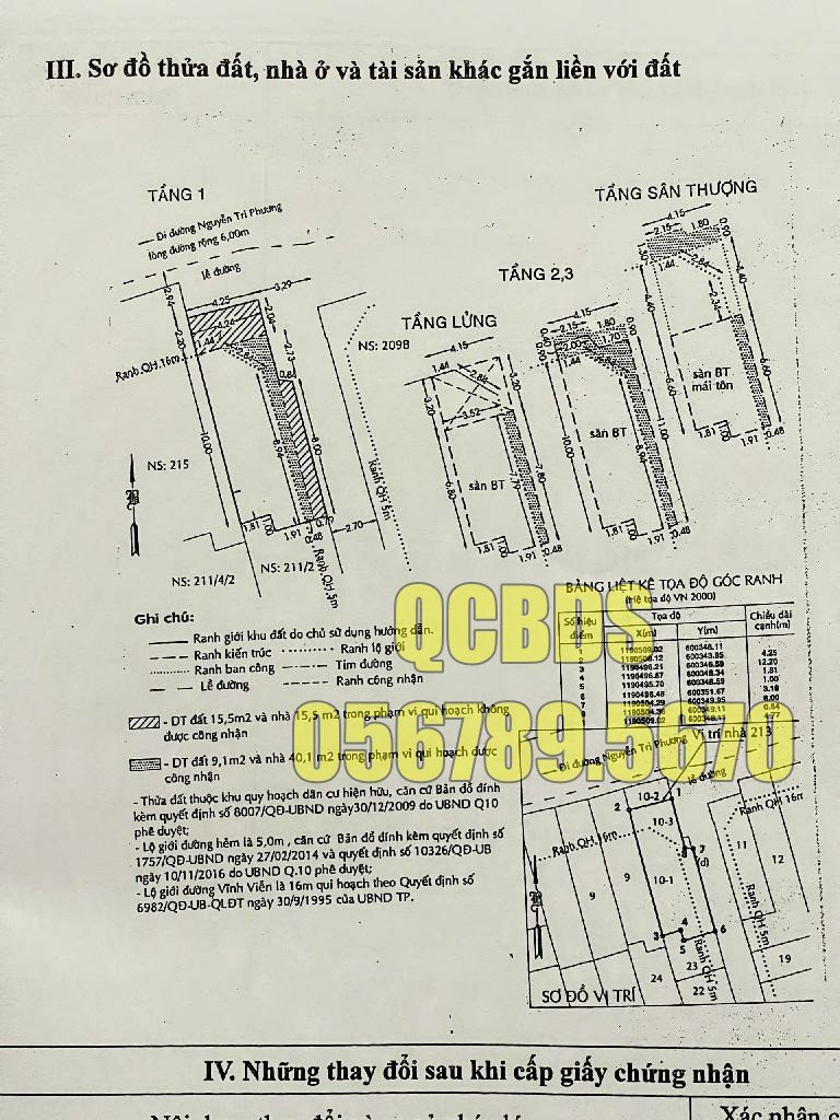 Bán nhà 213 Vĩnh Viễn Quận 10 - 45 mét vuông 5 lầu 64 ban nha vinh vien duong 4 oto tranh.jpg