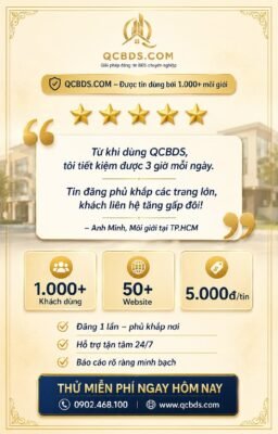 Dịch Vụ Môi Giới BDS Phường Long Bình Chuyên Ký Gửi Nhà Đất Giá Tốt. Kênh quảng cáo bất động sản uy tín. 0778.777.377