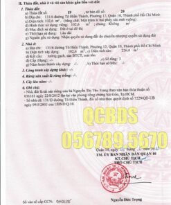 Bán nhà 131/6 Tô Hiến Thành Quận 10 - 102 mét vuông 3 lầu 40 Bán nhà 131/6 Tô Hiến Thành Quận 10 - 102 mét vuông 3 lầu - Ảnh 8