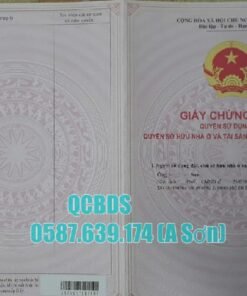Sổ hồng riêng thổ cư 100% công nhận đủ 240m2 của bất động sản gần 320 mỹ phước.