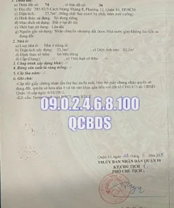 Bán nhà 285/83/5 CMT8 Quận 10 - 24 mét vuông 4 lầu - Ảnh 12