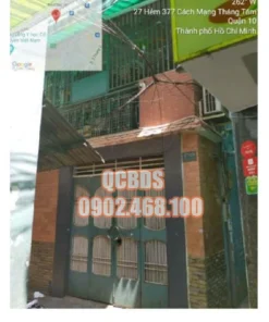 Bán nhà hẻm CMT8 377/42/9 Quận 10 - 58 mét vuông 2 lầu - Ảnh 6