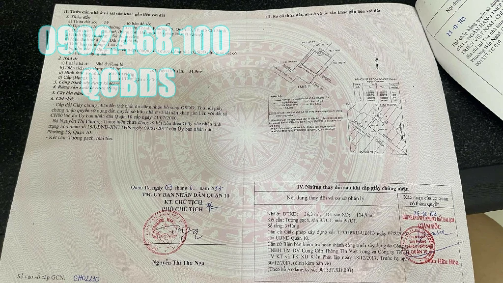 Bán nhà hẻm 116/19G Tô Hiến Thành Quận 10 - 37 mét vuông 5 lầu 69 398d8232 1a75 4c7f 88d8 12a95e52c278 1772885610366 5095fe5e