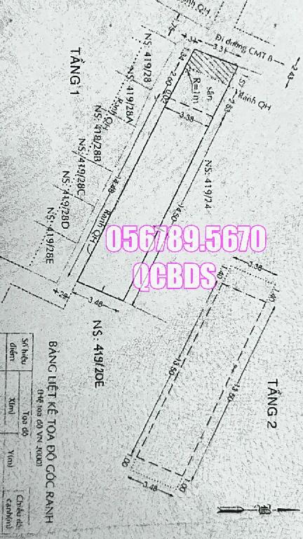 Bán nhà 419/26 CMT8 Quận 10 - 50 mét vuông 2 lầu 49 419 26 cmt8 phuong hoa hung tang 2.jpg