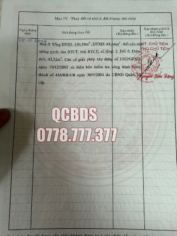 Bán nhà 436A/50/1M 3 Tháng 2 Quận 10 - 42 mét vuông 2 lầu 102 436a 50 1m 3 thang 2 cach oto tranh 100m.jpg