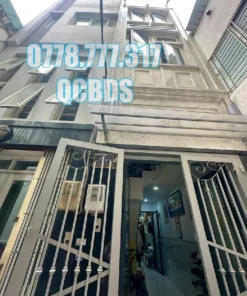 Bán nhà hẻm 475/2E CMT8 Quận 10 - 36 mét vuông 4 lầu