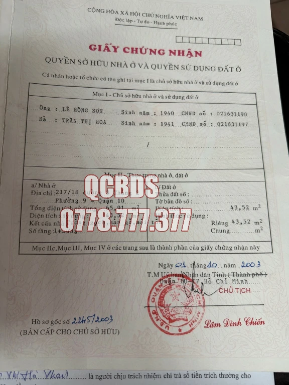 Bán nhà 436A/50/1M 3 Tháng 2 Quận 10 - 42 mét vuông 2 lầu 97 58851961 eb00 42c6 b5d6 63ea2421e440 1779851061401 692a5590