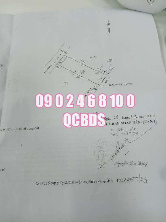 Bán nhà 61/6A Bắc Hải Quận 10 - 53 mét vuông 2 lầu 34 61 6a bac hai phong ngu tang tret.jpg