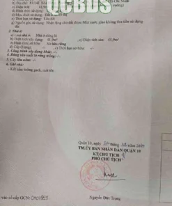 Bán nhà hẻm 83/14E Hòa Hưng Quận 10 - 42 mét vuông 33 Bán nhà hẻm 83/14E Hòa Hưng Quận 10 - 42 mét vuông - Ảnh 10