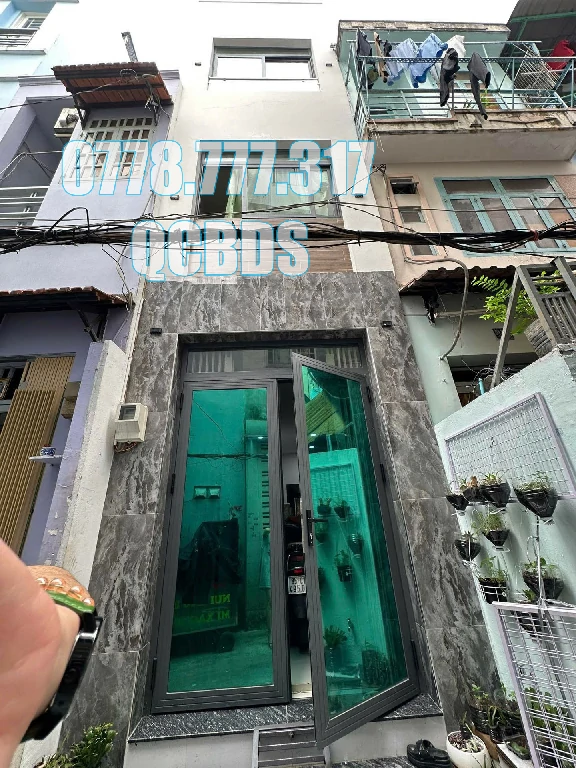 Bá́n nhà hẻm 313/26 Ba Tháng Hai Quận 10 25 mét vuông 3 lầu 38 ban nha 313 26 ba thang hai mat tien.jpg