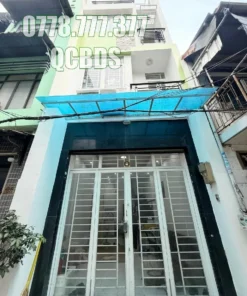 Bán nhà hẻm 433/40/38 Lý Thái Tổ Quận 10 - 35 mét vuông 4 lầu