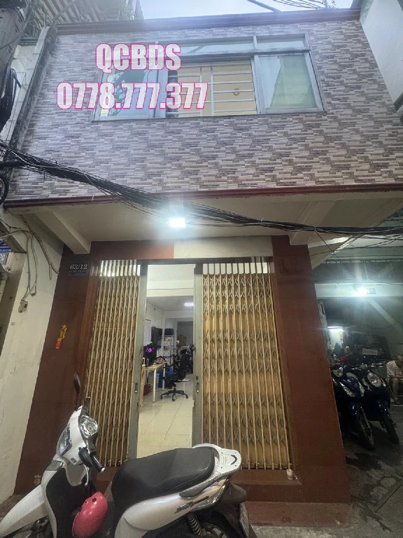 Bán nhà hẻm 63/12 Bà Hạt Quận 10 - 45 mét vuông 2 lầu 31 ban nha hem ba hat khu vuc san de