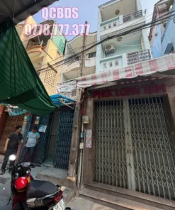 Bán nhà mặt tiền 115 Nhật Tảo Quận 10 - 34 mét vuông 3 lầu