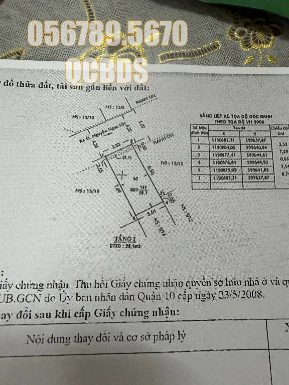 Bán nhà hẻm 474/12 Sư Vạn Hạnh Quận 10 - 43 mét vuông 3 lầu 55 dang tin ban nha quan 10 mat bang kinh doanh.jpg 5