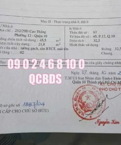 Bán nhà hẻm 252/29D Cao Thắng Quận 10 - 33 mét vuông 2 lầu 42 Bán nhà hẻm 252/29D Cao Thắng Quận 10 - 33 mét vuông 2 lầu - Ảnh 10